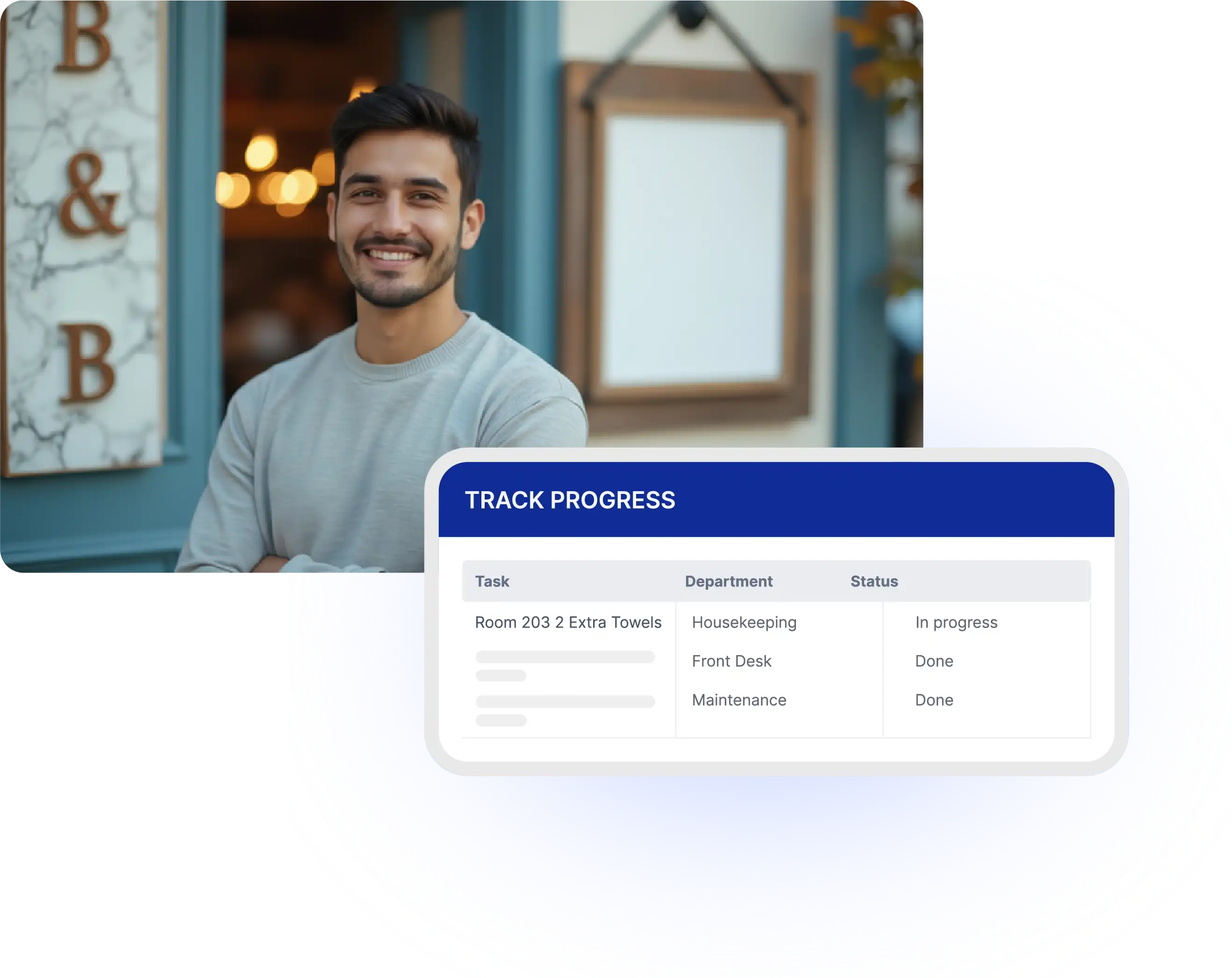 Built-In Housekeeping with Our PMS for Small Hotels